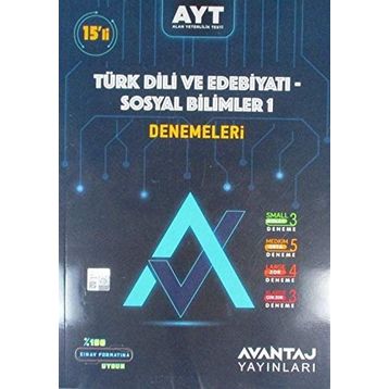 Altın Karma AYT Komisyondan AYT Türk Dili ve Edebiyatı ve Sosyal Bilimler 1 5x40 Deneme Sınavı