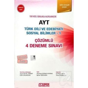 Altın Karma AYT Komisyondan AYT Türk Dili ve Edebiyatı ve Sosyal Bilimler 1 5x40 Deneme Sınavı