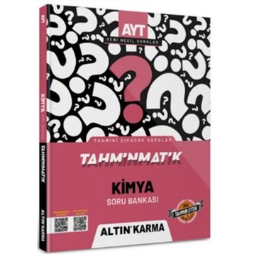 Altın Karma Tahminmatik AYT Kimya Soru Bankası