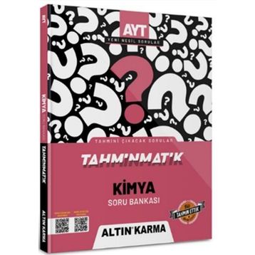 Altın Karma Tahminmatik AYT Kimya Soru Bankası
