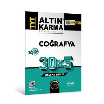 Altın Karma TYT Coğrafya 30x5 Deneme