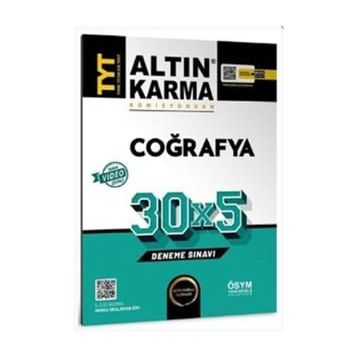 Altın Karma TYT Coğrafya 30x5 Deneme