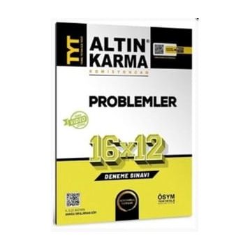 Altın Karma TYT Problemler 16x12 Deneme