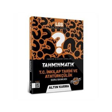 Altın Karma Yayınları LGS 8. Sınıf T.C. İnkılap Tarihi ve Atatürkçülük Soru Bankası