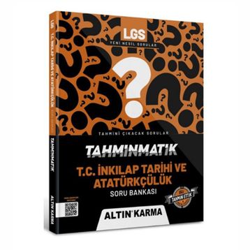 Altın Karma Yayınları LGS 8. Sınıf T.C. İnkılap Tarihi ve Atatürkçülük Soru Bankası