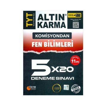 Altın Karma Yayınları TYT Fen Bilimleri Deneme Sınavı
