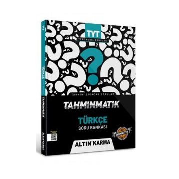 Altın Karma Yayınları TYT Türkçe Tahminmatik Soru Bankası