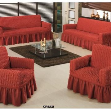 Altın Kelebek Bürümcük Maxi Gri (3+3+1+1) Koltuk Örtüsü