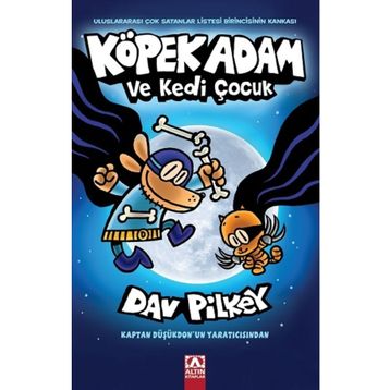 Altın Kitaplar Köpek Adam 4 Köpek Adam ve Kedi Dav Pilkey