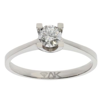 Altın Konak 14 Ayar Tektaş Klasik Altın Yüzük