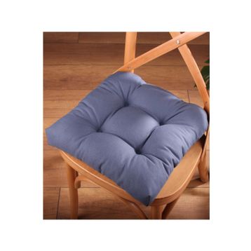 Altın Pamuk Gold Pofidik Petrol Özel Dikişli Bağcıklı 40x40 cm Sandalye Minderi