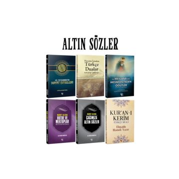 Altın Sözler Seti-6 Kitap-Halk Kitabevi