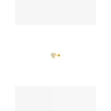 Altın Tragus Kalp Piercing