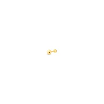 Altın Tragus Top Piercing