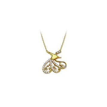 Altınbaş 0016506400007 Altın Semazen Kolye