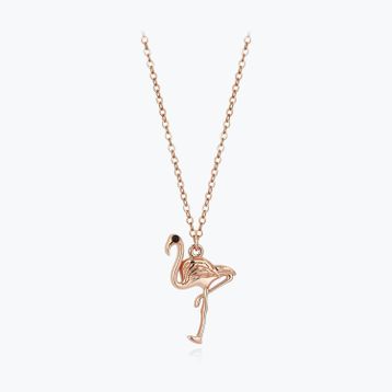 Altınbaş 0017682500010 Altın Flamingo Kolye