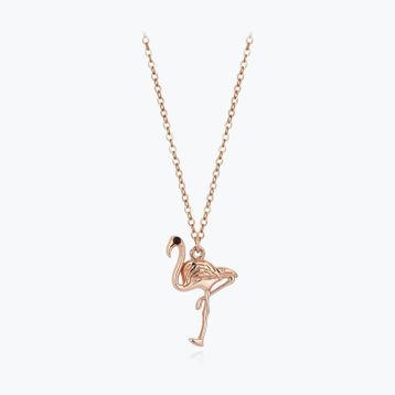 Altınbaş 0017682500010 Altın Flamingo Kolye