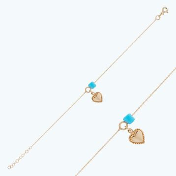 Altınbaş 0018401200004 Altın Kalp Halhal