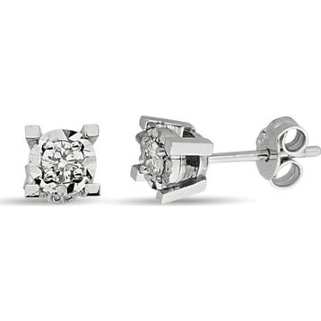 Altınbaş P379591 0.12 Karat Pırlanta Tektaş Küpe