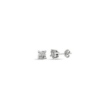 Altınbaş P379591 0.12 Karat Pırlanta Tektaş Küpe