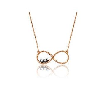 Altınbaş P422321 0.04 Karat Elmas Sonsuzluk Kolye