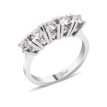 Altınbaş P487503 0.73 Karat Pırlanta Beştaş Yüzük