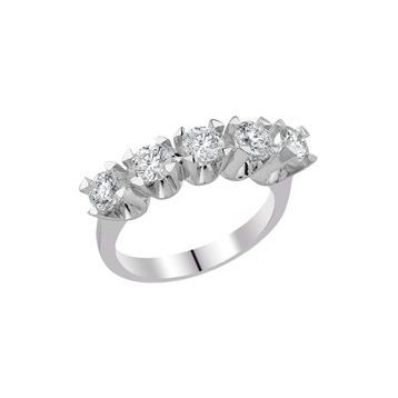Altınbaş P487503 0.73 Karat Pırlanta Beştaş Yüzük