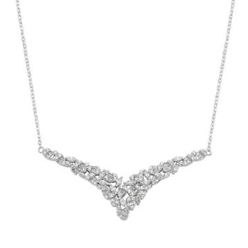Altınbaş Silver Pırlanta Kalp Kolye