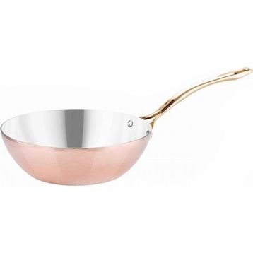 Altınbaşak Multi Metal 26 cm Bakır Wok Tava