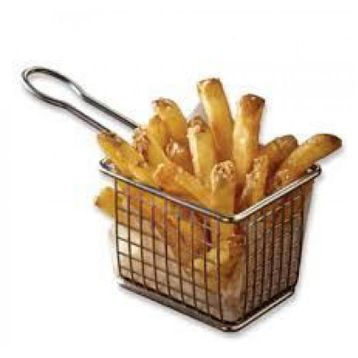 Altınbaşak Paslanmaz Mini Kare Fritöz Sunum Sepeti