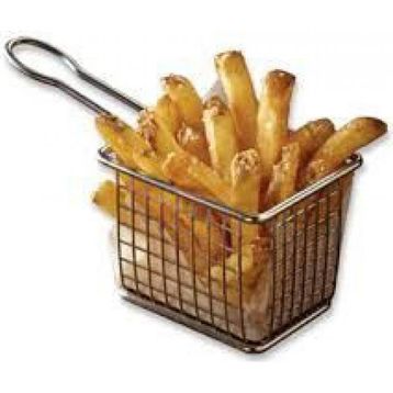 Altınbaşak Paslanmaz Mini Kare Fritöz Sunum Sepeti