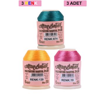 Altınbaşak Royaleks No: 139-019-874 3 Adet 20 gr Oya ve Dantel İpi