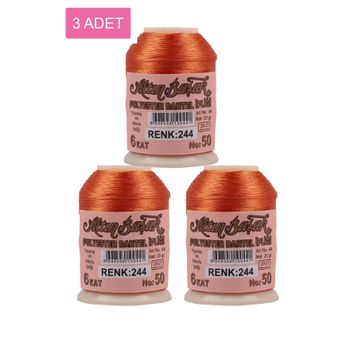 Altınbaşak Royaleks No: 244 3 Adet 20 gr Oya ve Dantel İpi