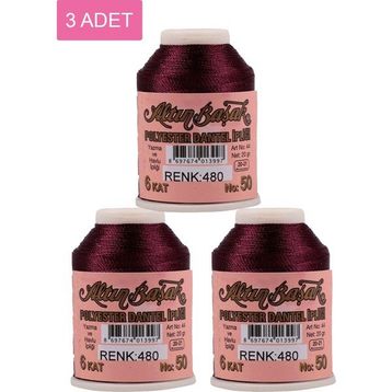 Altınbaşak Royaleks No: 480 3 Adet 20 gr Oya ve Dantel İpi