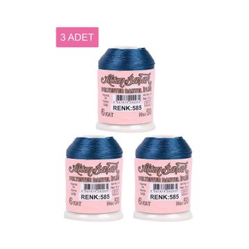 Altınbaşak Royaleks No: 585 20 gr 3 Adet Oya ve Dantel İpi