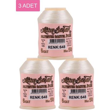 Altınbaşak Royaleks No: 648 20 gr 3 Adet Oya ve Dantel İpi