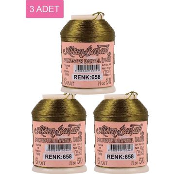 Altınbaşak Royaleks No: 658 20 gr 3 Adet Oya ve Dantel İpi