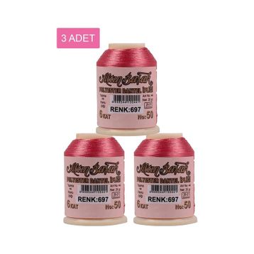 Altınbaşak Royaleks No: 697 20 gr 3 Adet Oya ve Dantel İpi