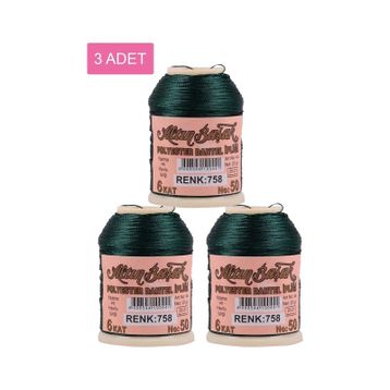 Altınbaşak Royaleks No: 758 20 gr 3 Adet Oya ve Dantel İpi