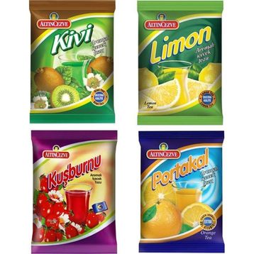 Altıncezve 4x250 gr Kivi Limon Kuşburnu Portakal İçecek Tozu