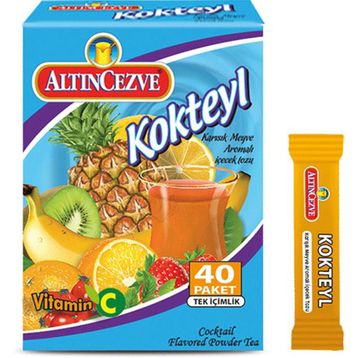 Altıncezve Kokteyl Tek İçimlik 40'lı İçecek Tozu (3 adet)