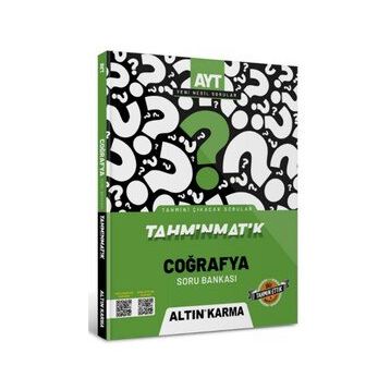 Altınkarma Tahminmatik AYT Coğrafya Soru Bankası