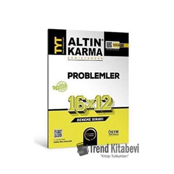 Altınkarma TYT Problemler 2023 16x12 Deneme Sınavı