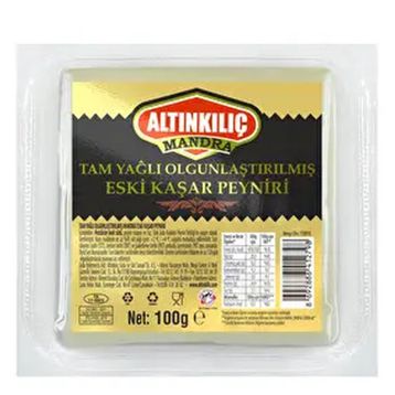 Altınkılıç 100 gr Tam Yağlı Eski Kaşar Peyniri