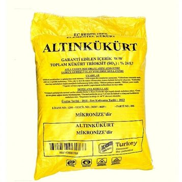 Altınkükürt 25 kg Kükürt