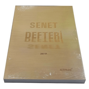 Altınyıldız 200 Yaprak Senet Defteri