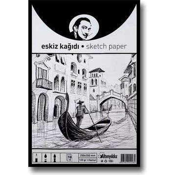 Altınyıldız AYRD-248 10 Poşet 25/35 120 gr Eskiz Kağıdı