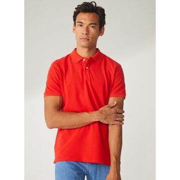 Altınyıldız Classics 4A4822200052 Polo Yaka Düz Nar Çiçeği Erkek T-Shirt