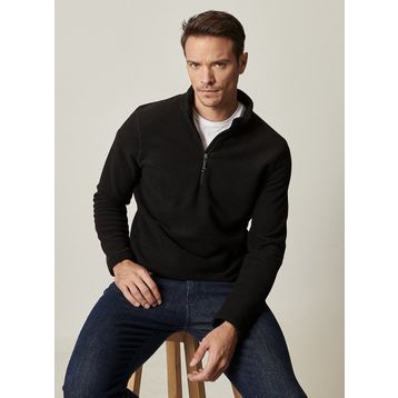 Altınyıldız Classics 4A5221100016SYH Siyah Erkek Sweatshirt