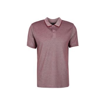 Altınyıldız Classics 4A9000000003 Beyaz Bordo Polo Erkek T-Shirt
